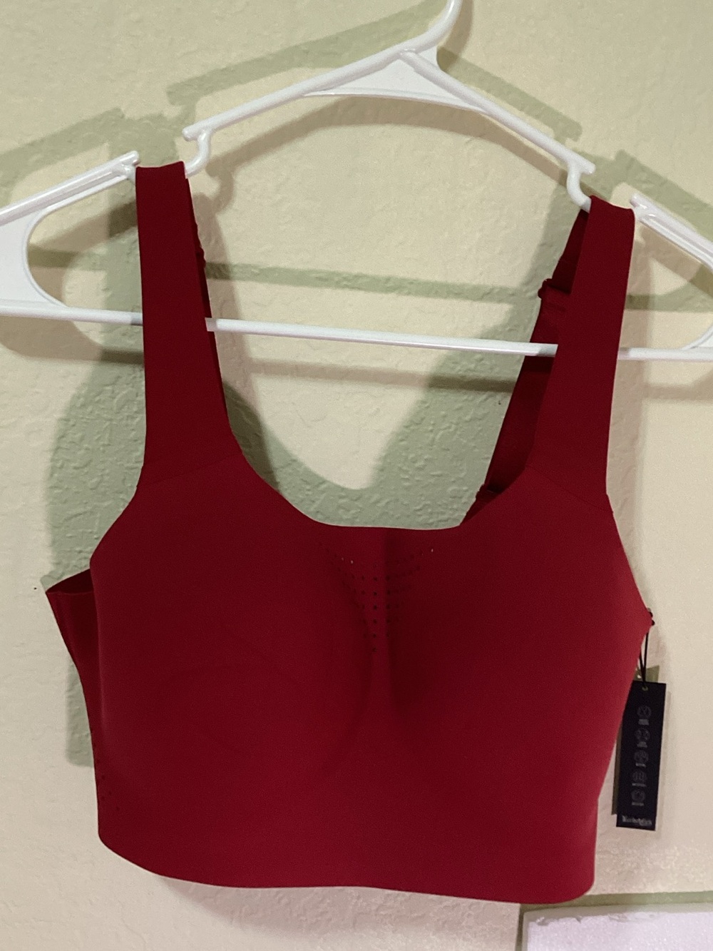 Victoria's Secret Red Seamless Support Bralette